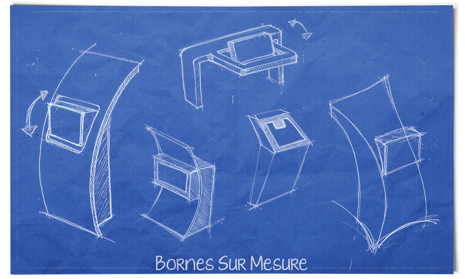 Borne interactive sur mesure